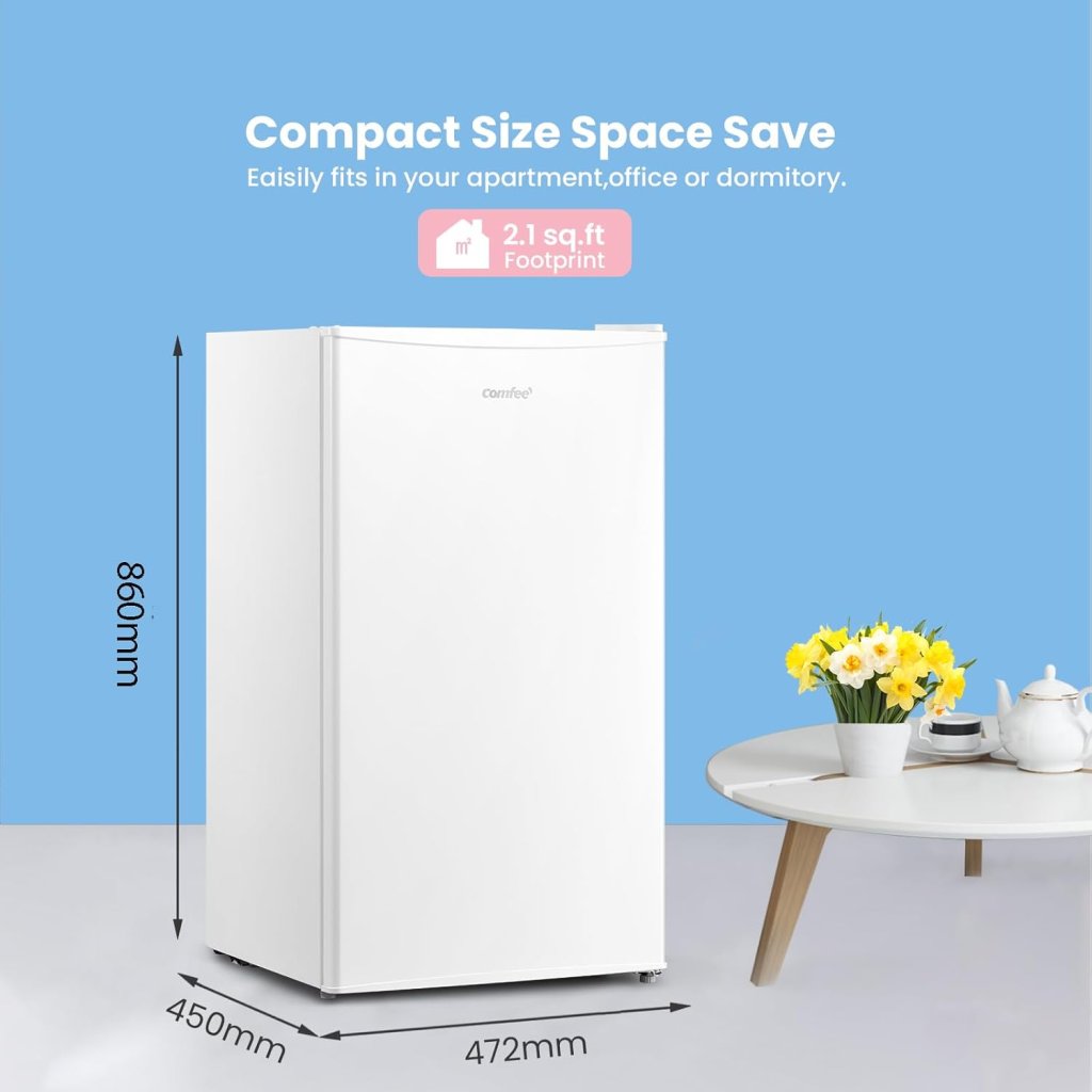 Fridge & Freezer Combo Set – 93L Fridge + 60L Freezer