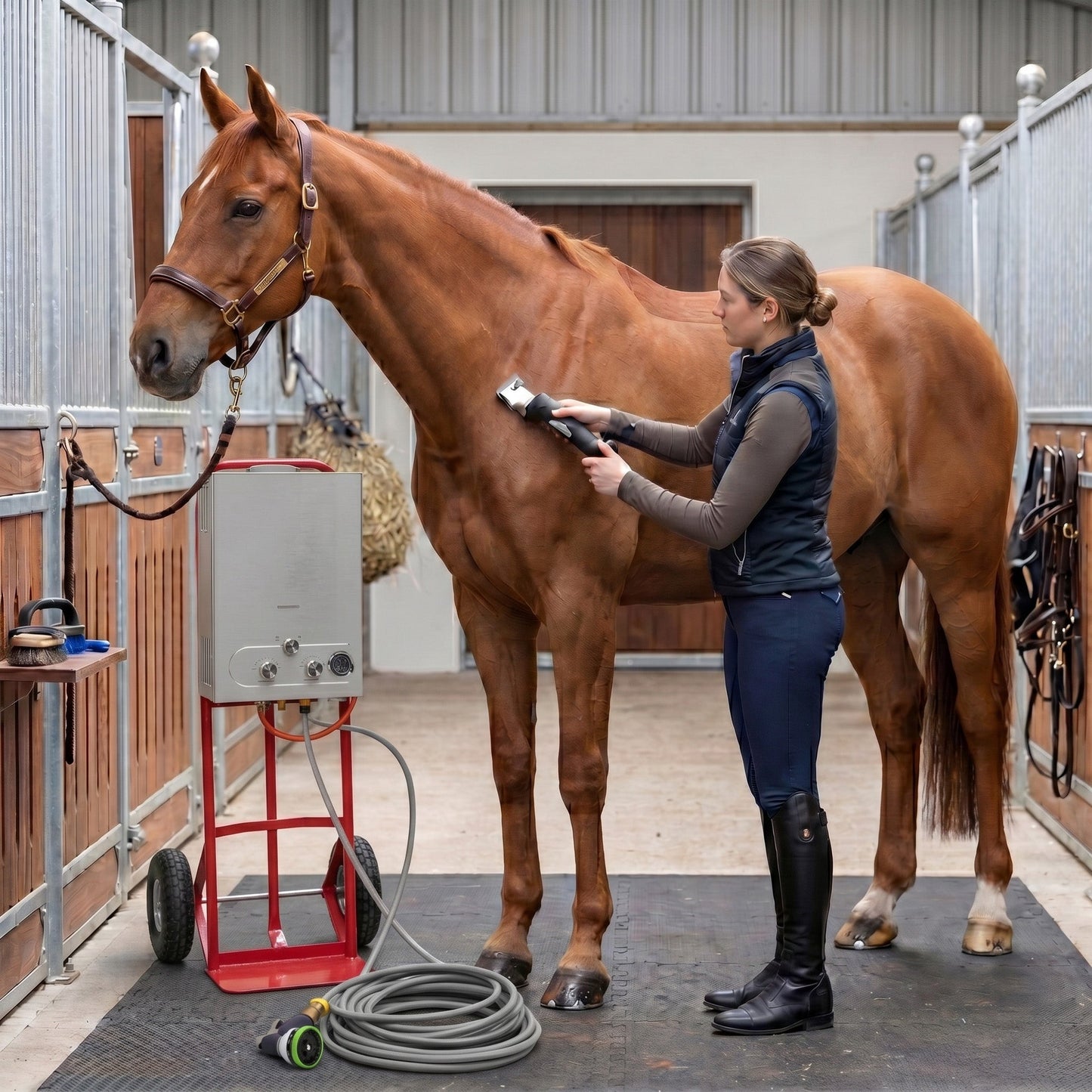 Horse Shower & Cordless Clippers