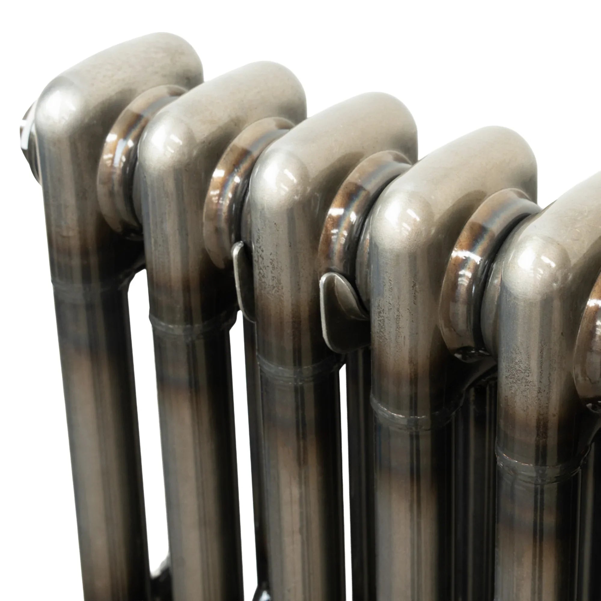 Traditional 3 Column Radiator - 600 x 425mm - Raw Metal