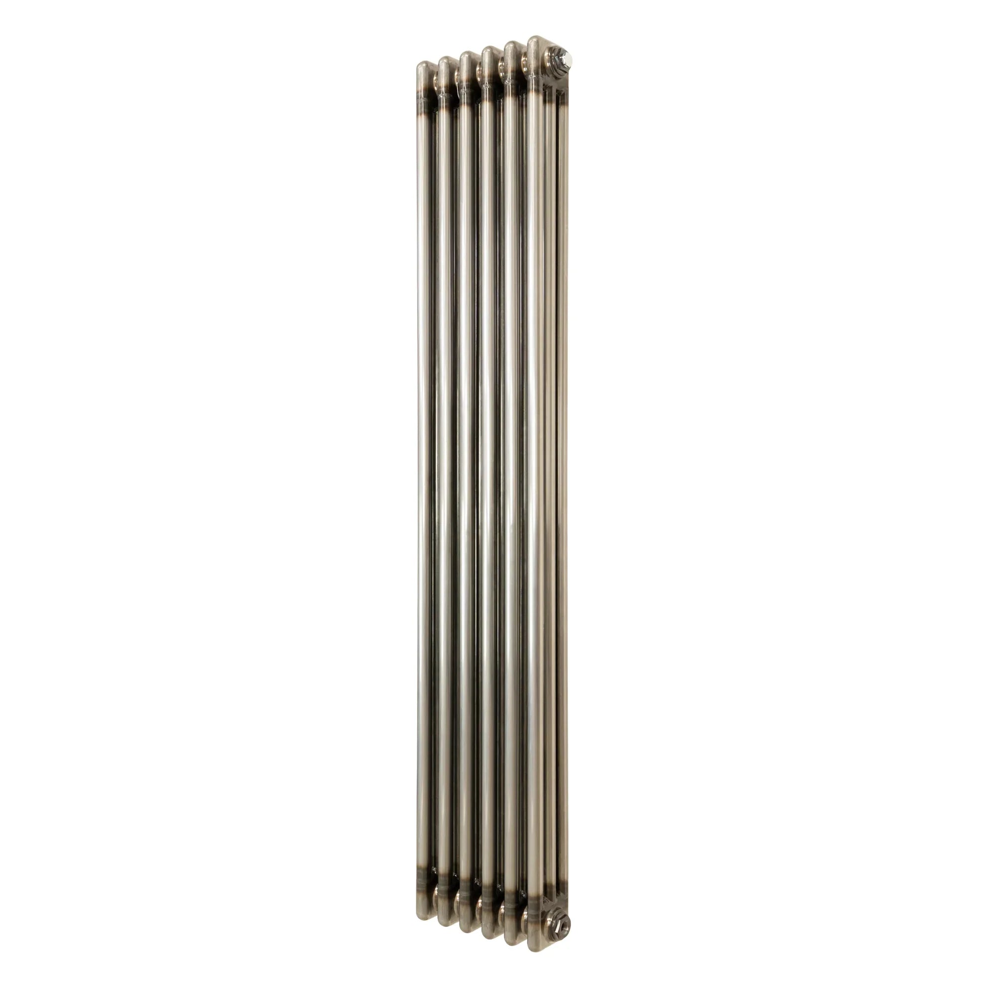 Traditional 3 Column Radiator - 1500 x 290mm - Raw Metal