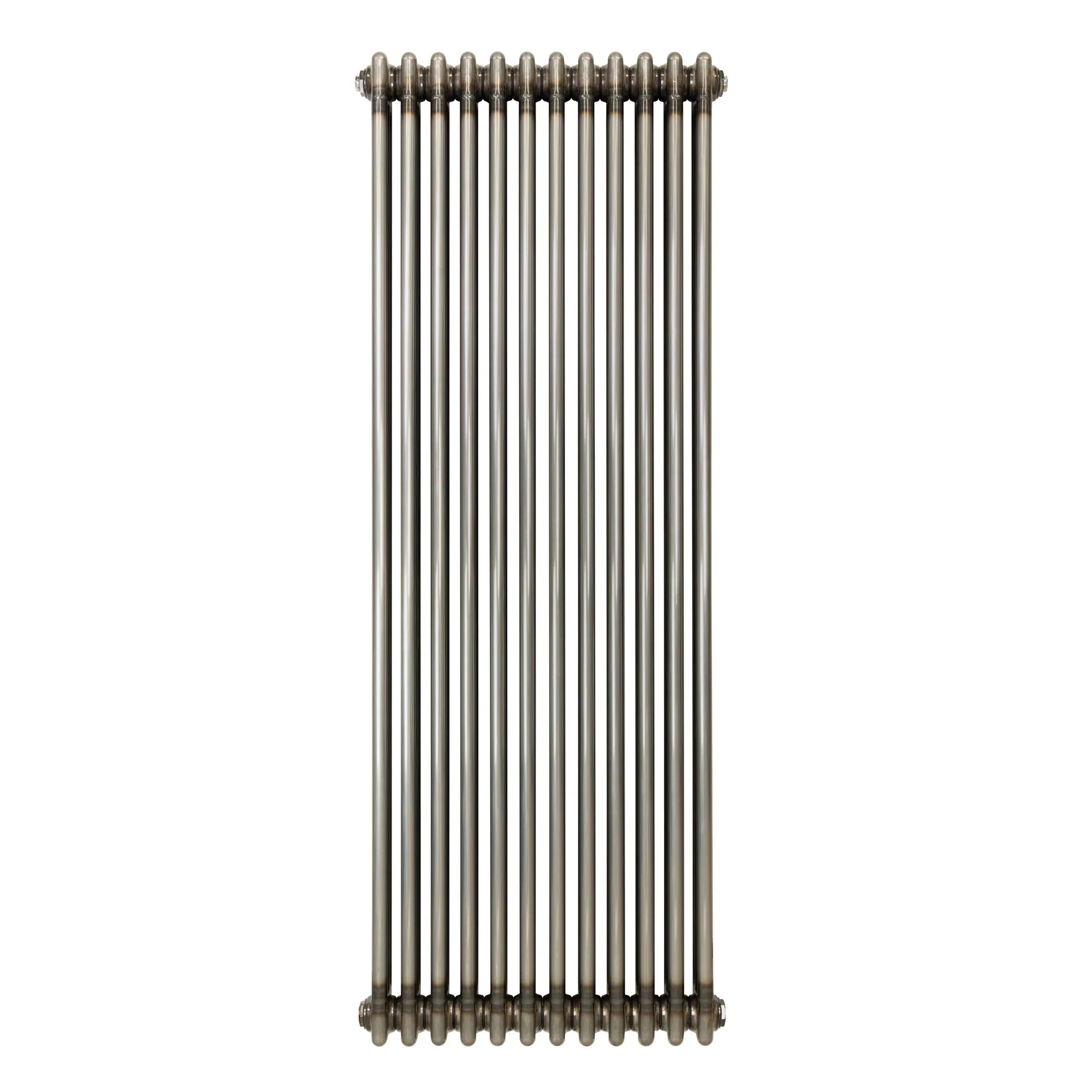 Traditional 3 Column Radiator - 1500 x 560mm - Raw Metal