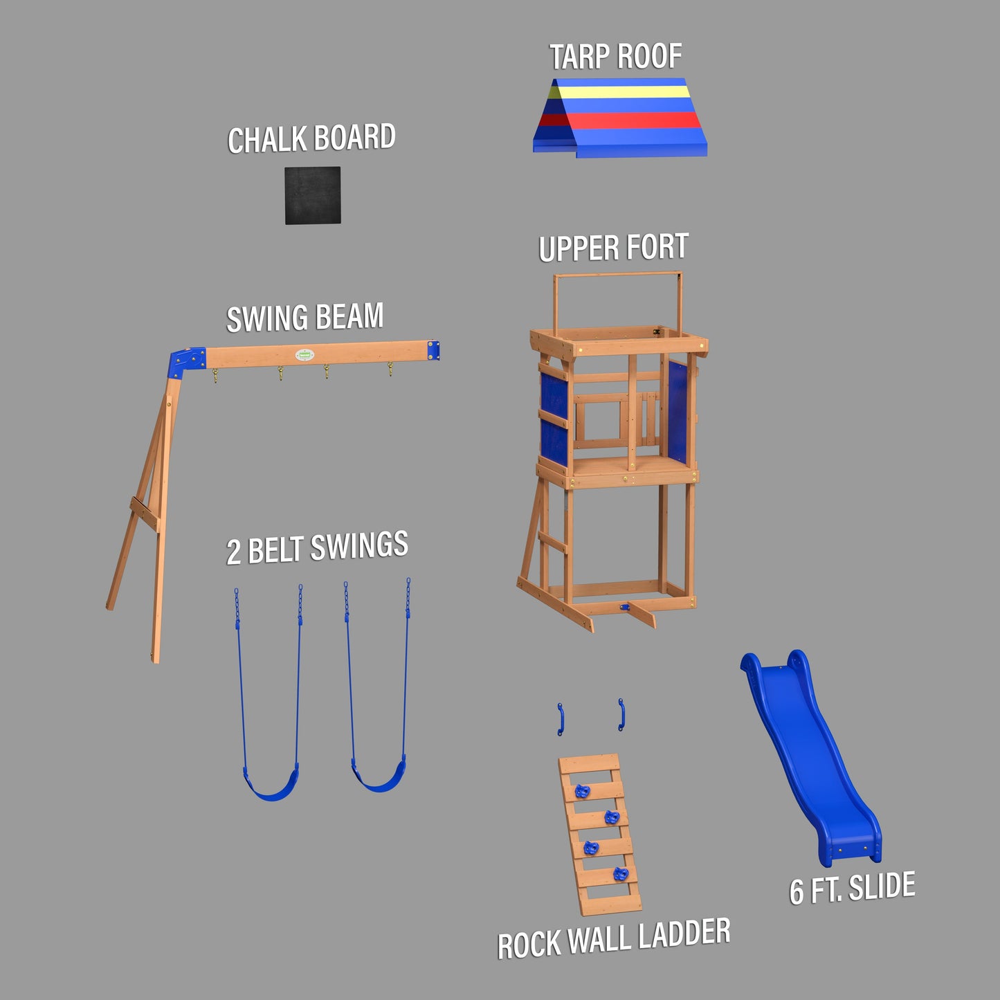 Bay Pointe Swing Set and Climbing Frame