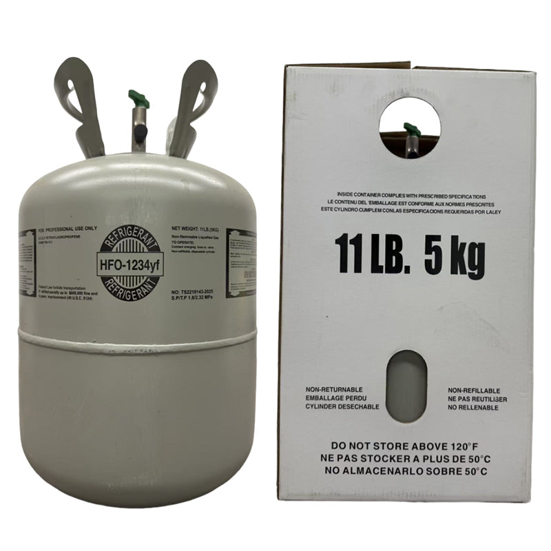 11 LB R1234yf (R-1234yf) Refrigerant Gas | 10 Cylinders