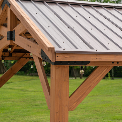 5.0m x 3.7m (16ft x 12ft) Norwood Gazebo