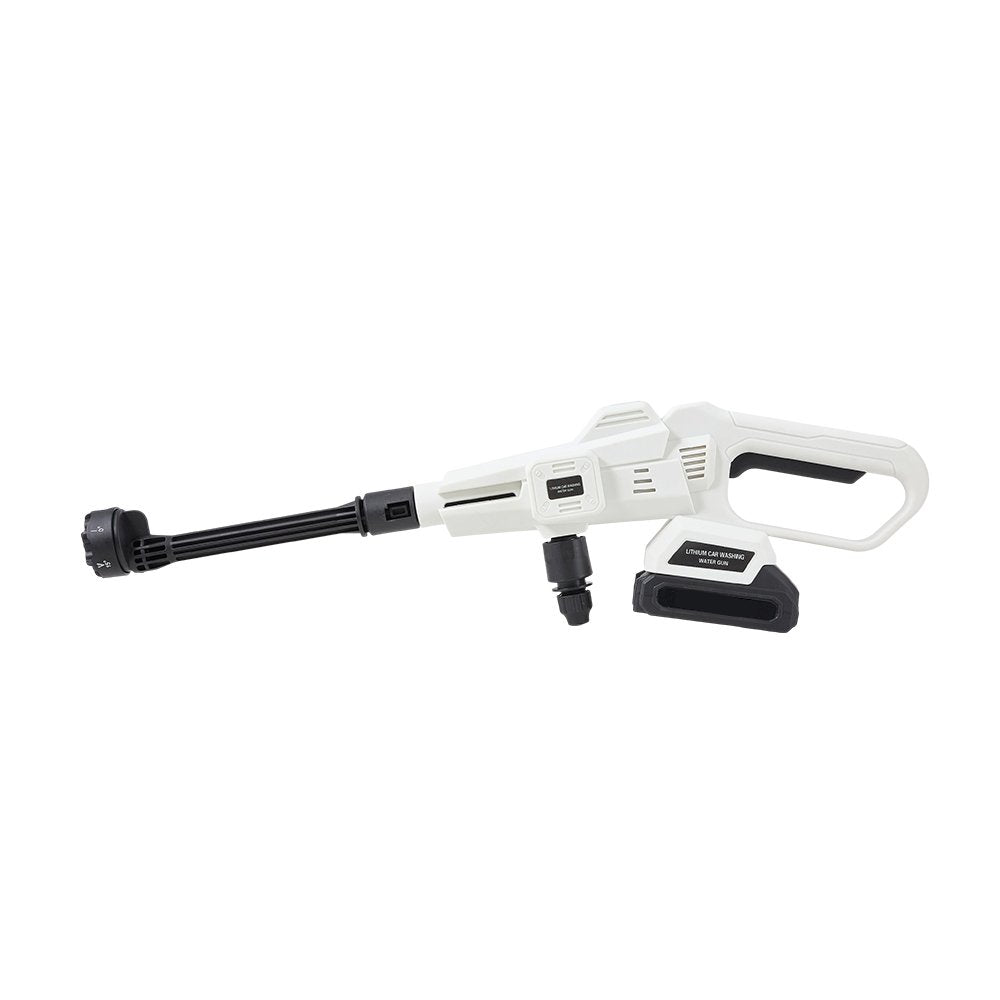 21V Cordless Handheld Pressure Washer – White & Black