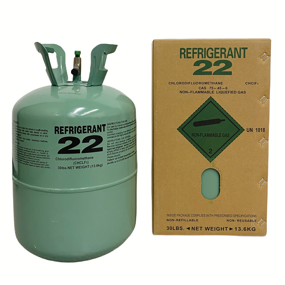 30LB R22 (R-22) Refrigerant Gas | 5 Cylinders