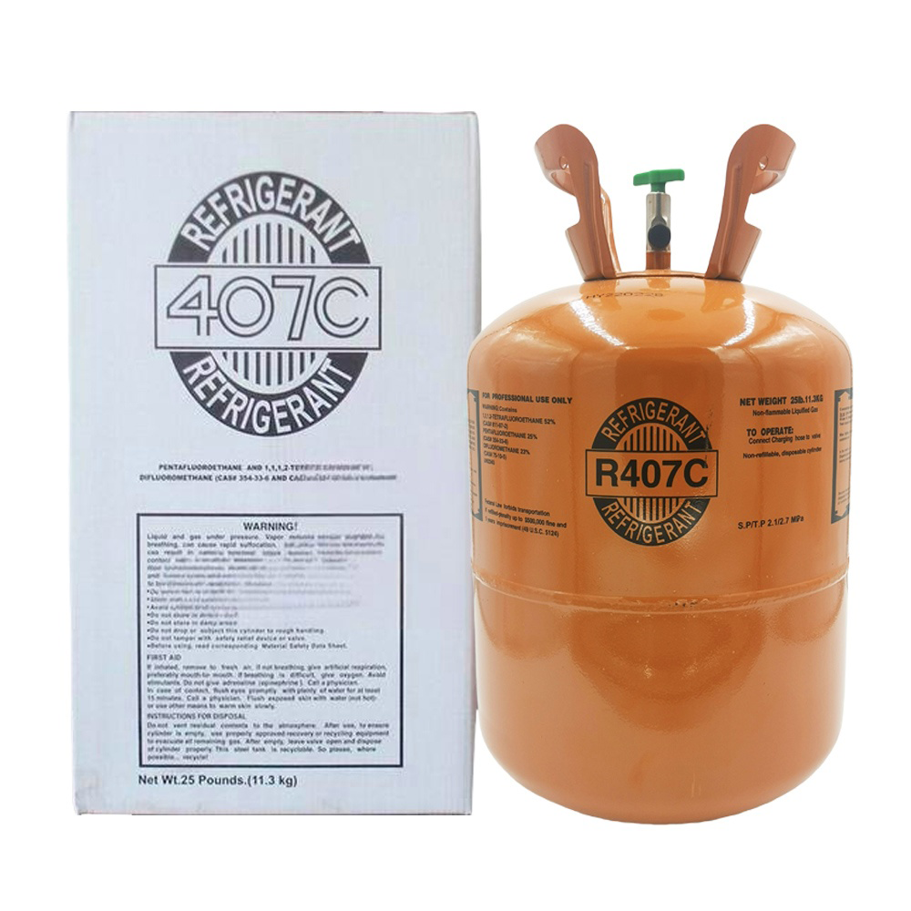 25LB R407C (R-407C) Refrigerant Gas | 40  Cylinders