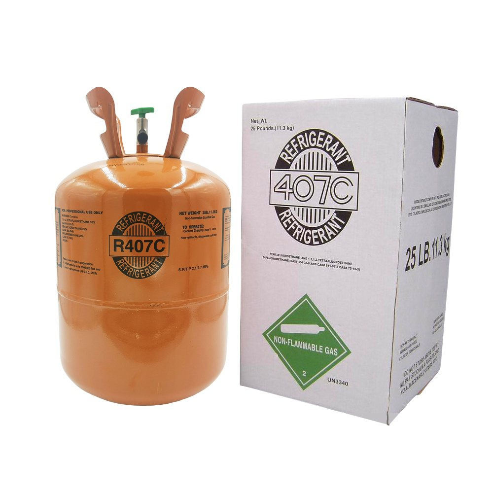 25LB R407C (R-407C) Refrigerant Gas | 20 Cylinders