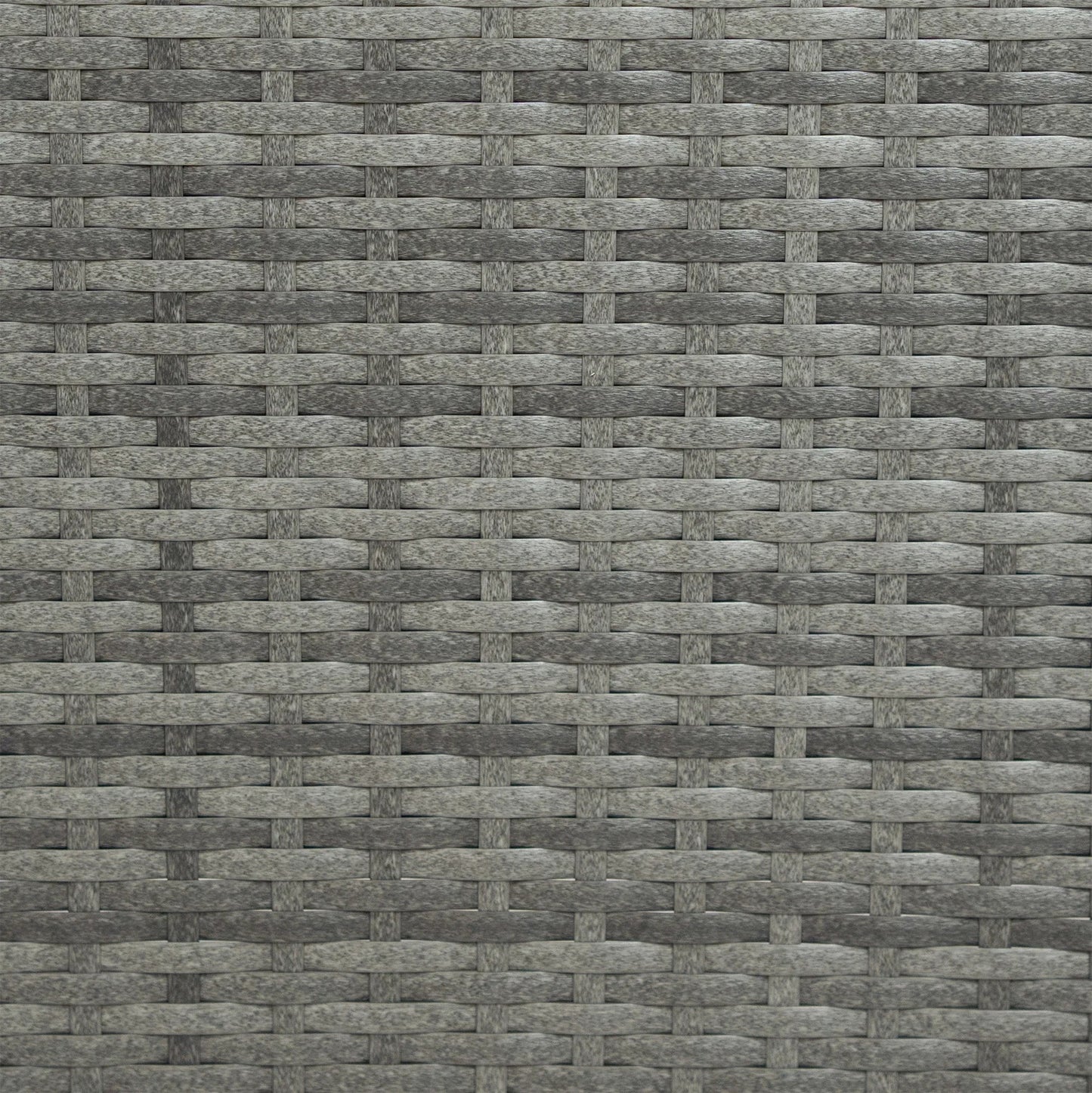8 Seater Rattan Furniture Set With Firepit – Grey