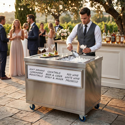 Mobile Ice Cart - 800mm