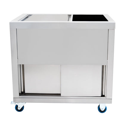 Mobile Ice Cart - 800mm