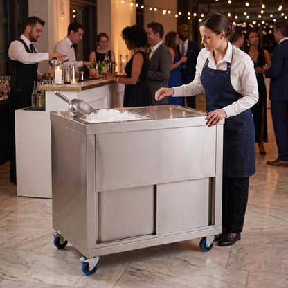 Mobile Ice Cart - 1000mm