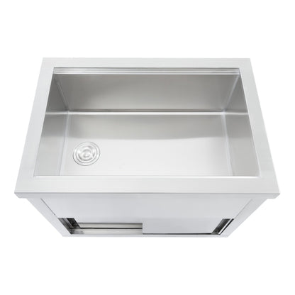 Mobile Cocktail Bar Station & Ice Cart – 800mm