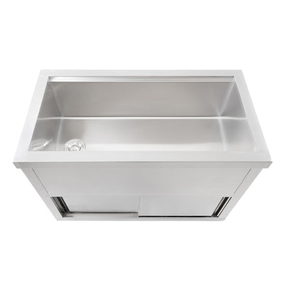 Mobile Cocktail Bar Station & Ice Cart – 1000mm