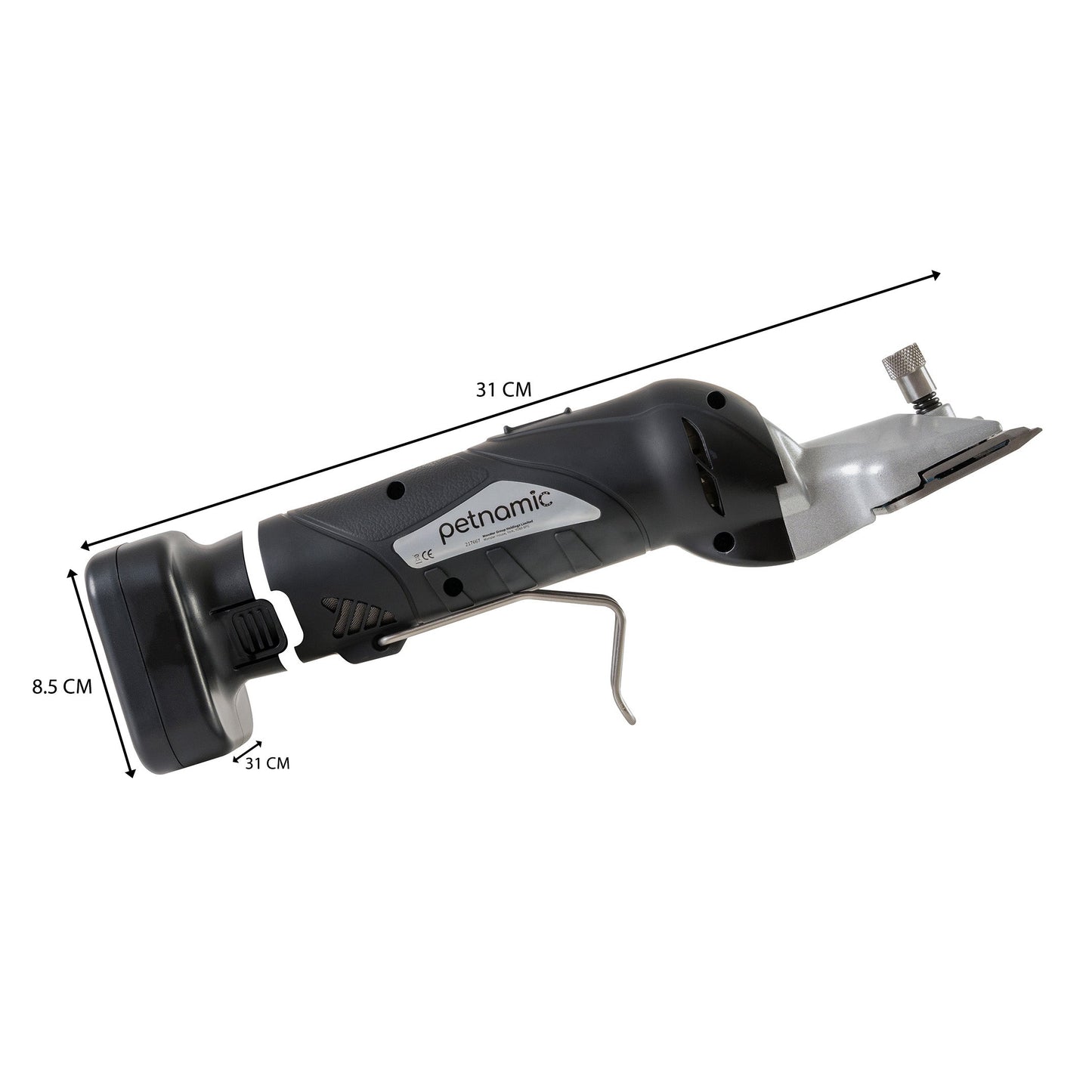 Cordless Horse Clippers – Black