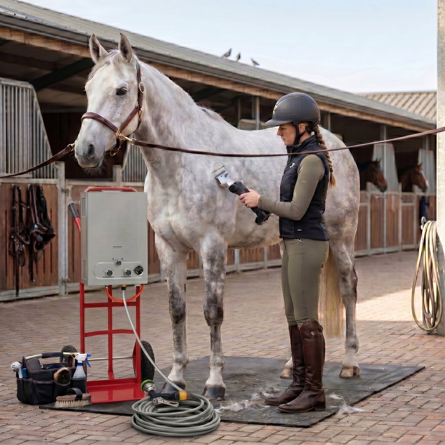 Horse Shower & Cordless Clippers