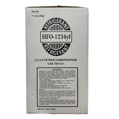 11 LB R1234yf (R-1234yf) Refrigerant Gas | 30 Cylinders