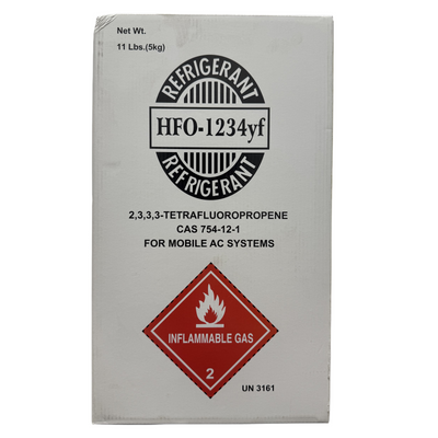 11 LB R1234yf (R-1234yf) Refrigerant Gas | 20 Cylinders