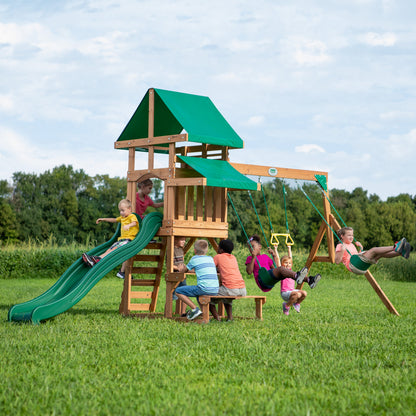 Belmont Swing Set and Climbing Frame