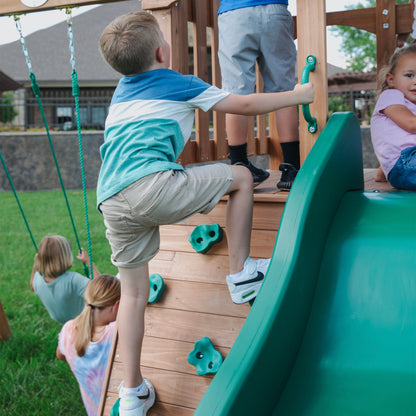 Lightning Ridge Swing Set and Climbing Frame