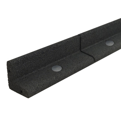 Flexible Lawn Edging 7.2m With Mallet - Black