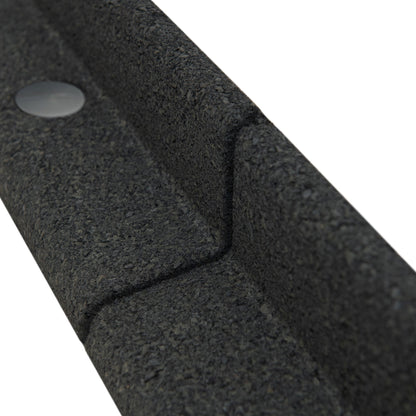 Flexible Lawn Edging 4.8m With Mallet - Black