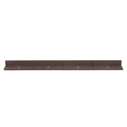 Flexible Lawn Edging 28.8m With Mallet - Brown