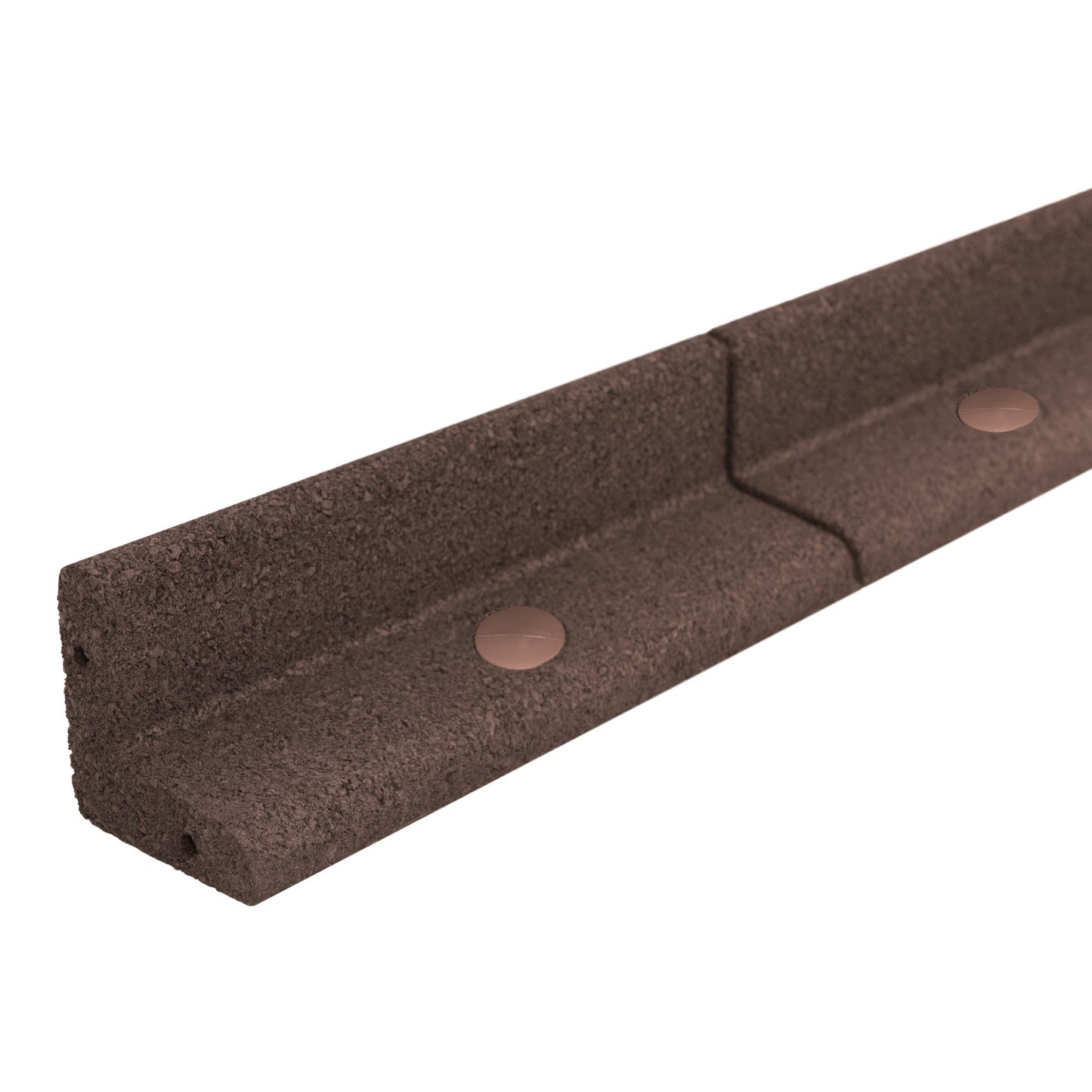 Flexible Lawn Edging 43.2m With Mallet - Brown