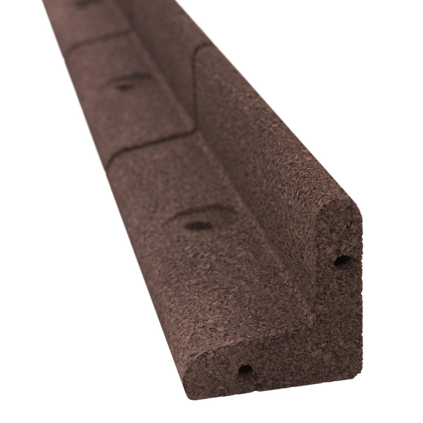 Flexible Lawn Edging 43.2m With Mallet - Brown