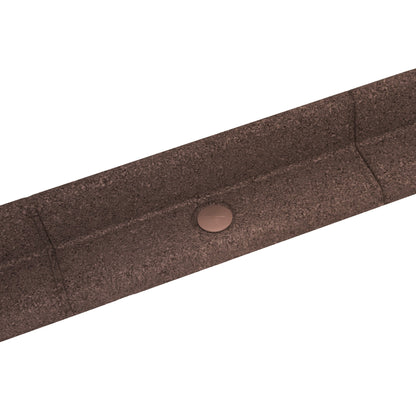 Flexible Lawn Edging 43.2m With Mallet - Brown