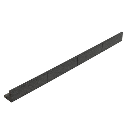 Flexible Lawn Edging 12m With Mallet - Grey