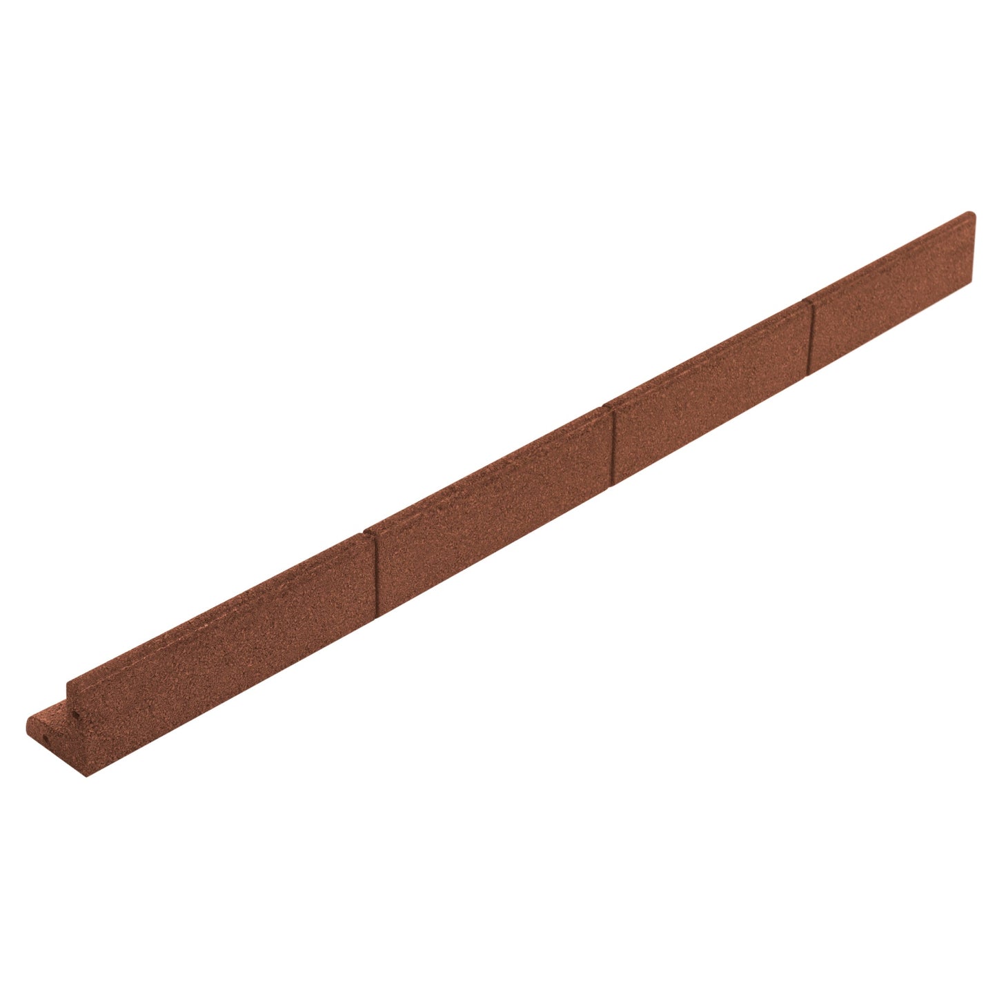 Flexible Lawn Edging 48m With Mallet - Terracotta
