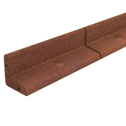 Flexible Lawn Edging 55.2m With Mallet - Terracotta