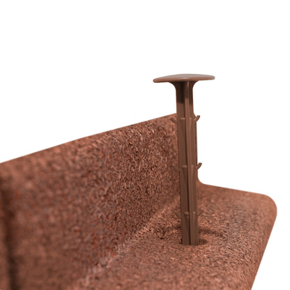 Flexible Lawn Edging 48m With Mallet - Terracotta
