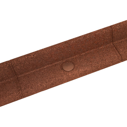 Flexible Lawn Edging 21.6m With Mallet - Terracotta