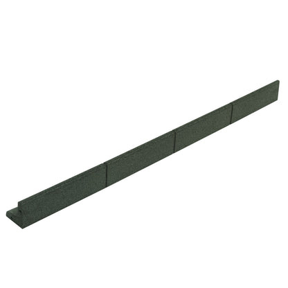 Flexible Lawn Edging 9.6m With Mallet - Green