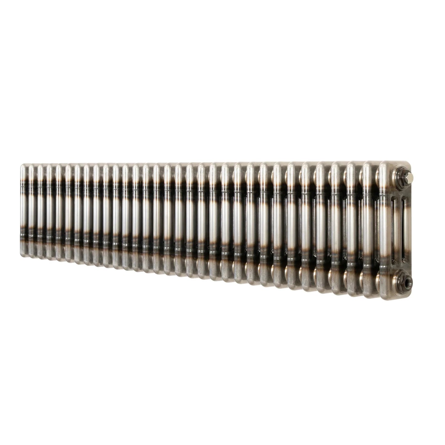Traditional 3 Column Radiator - 300 x 1460mm - Raw Metal