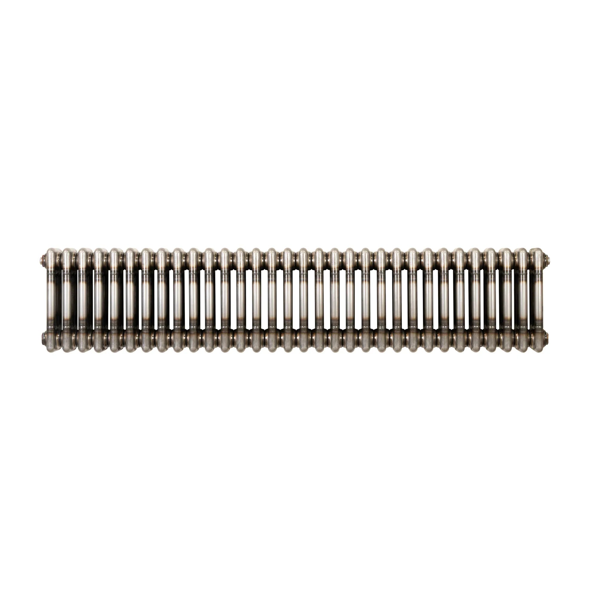 Traditional 3 Column Radiator - 300 x 1460mm - Raw Metal