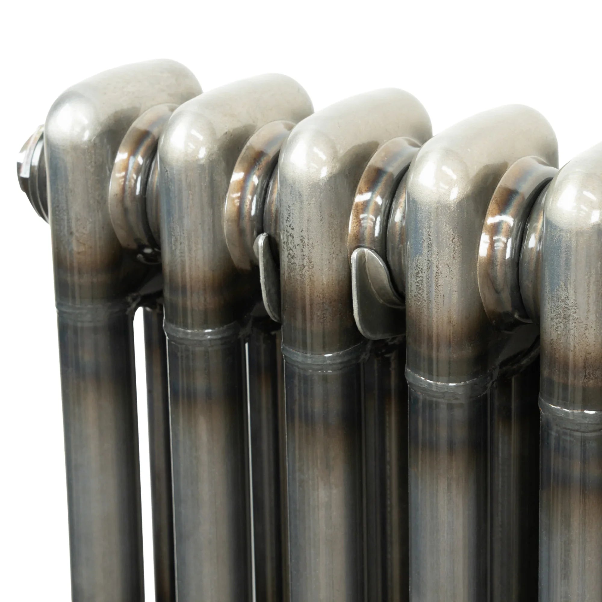 Traditional 3 Column Radiator - 600 x 830mm - Raw Metal