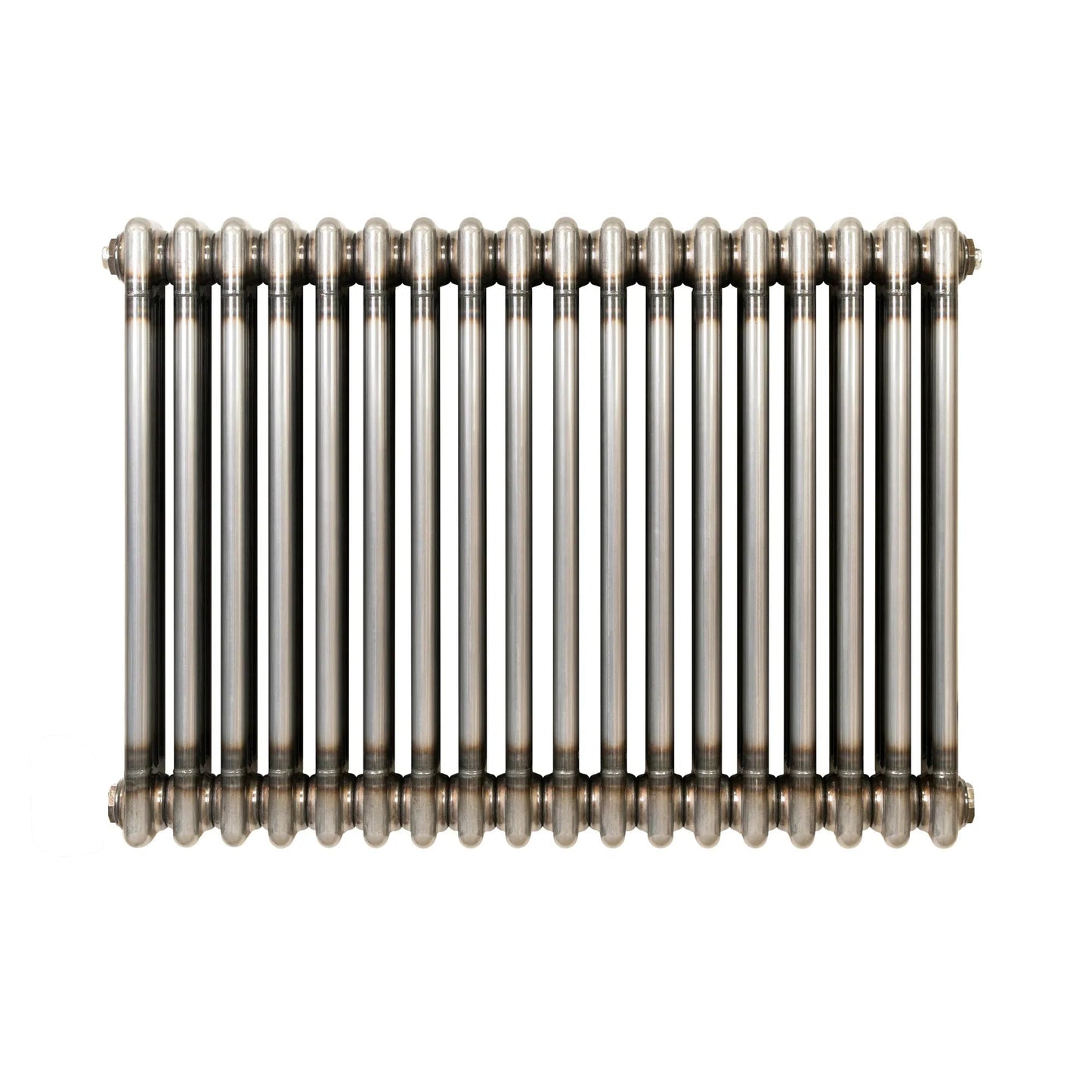 Traditional 3 Column Radiator - 600 x 830mm - Raw Metal