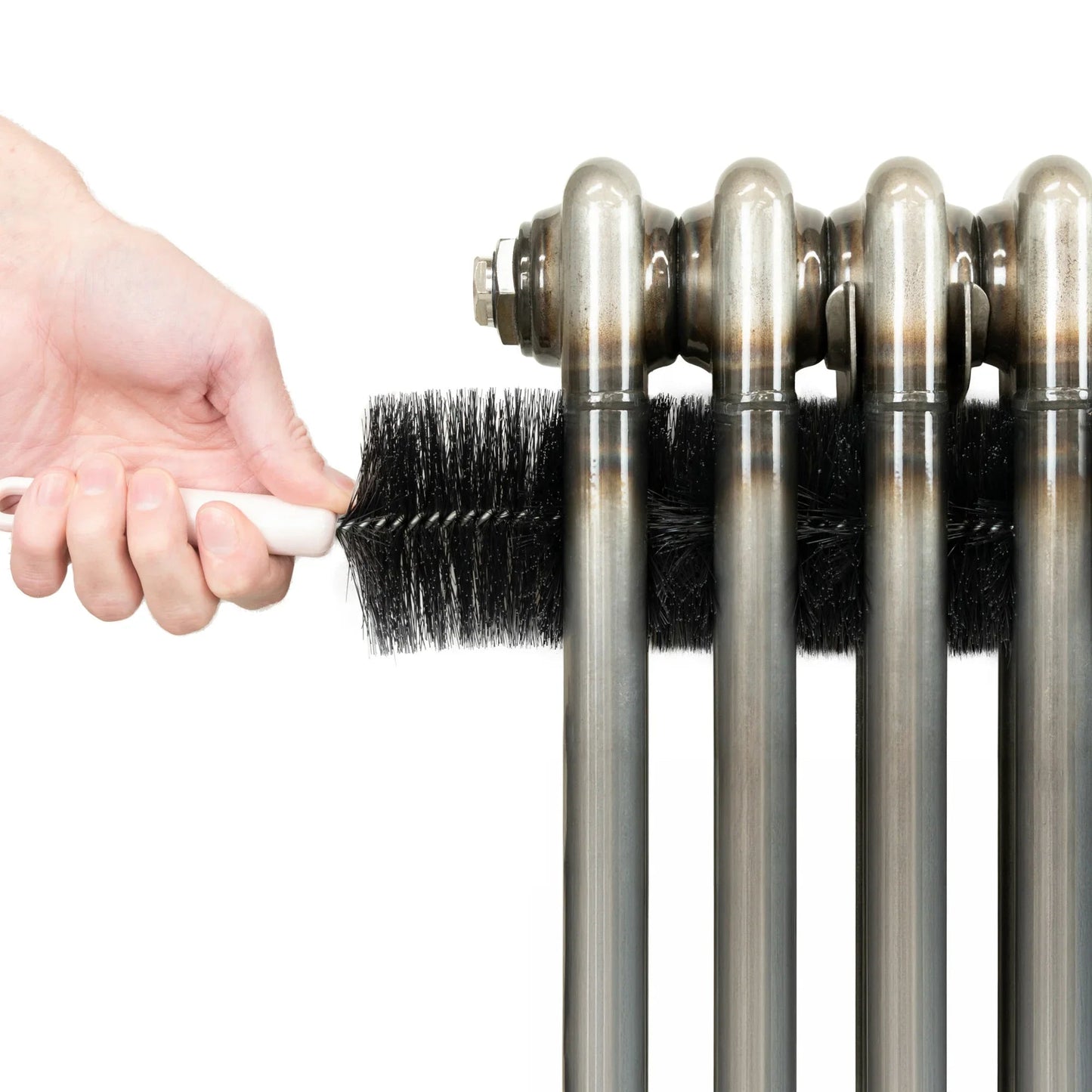 Traditional 3 Column Radiator - 600 x 830mm - Raw Metal