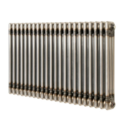 Traditional 3 Column Radiator - 600 x 1010mm - Raw Metal