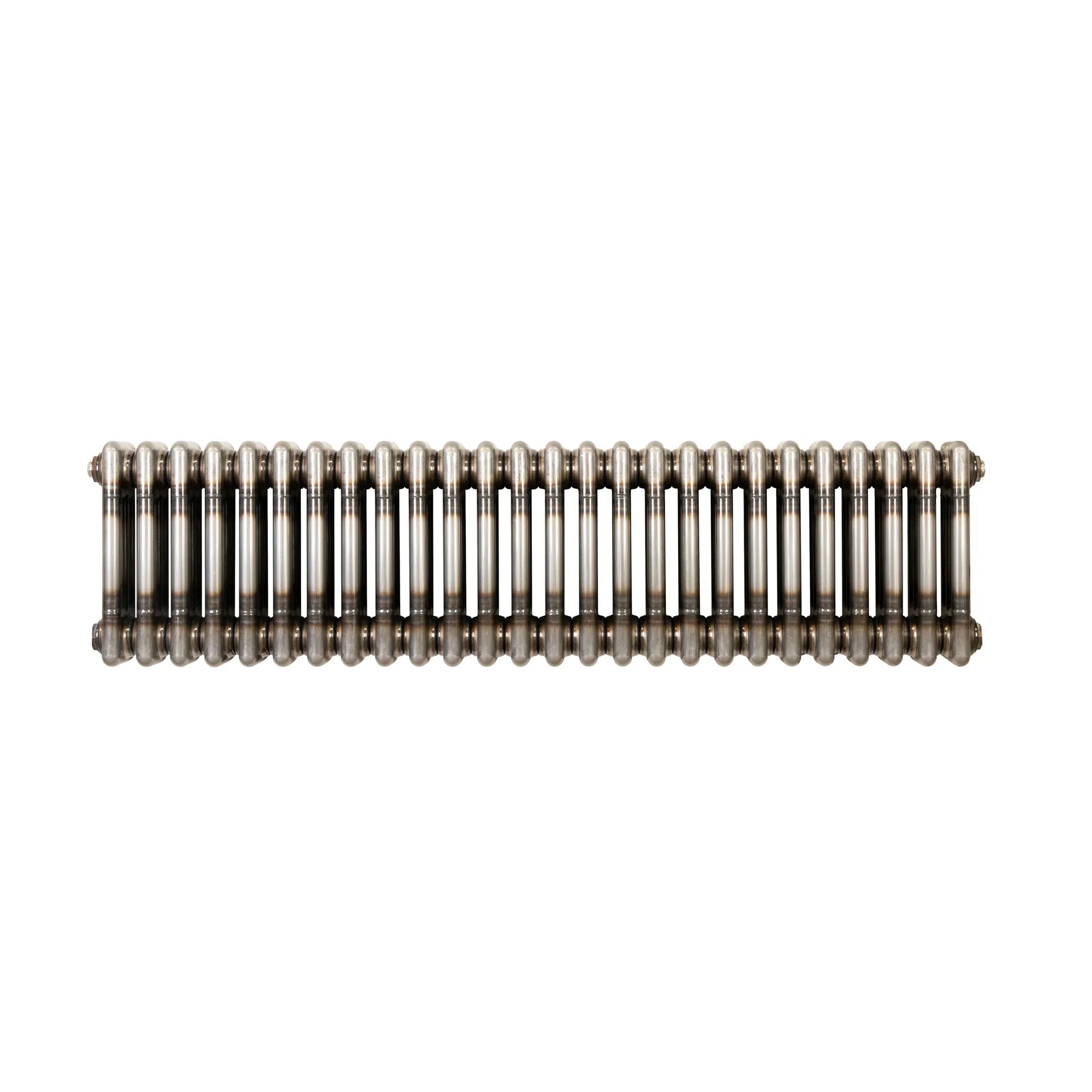 Traditional 3 Column Radiator - 600 x 1190mm - Raw Metal
