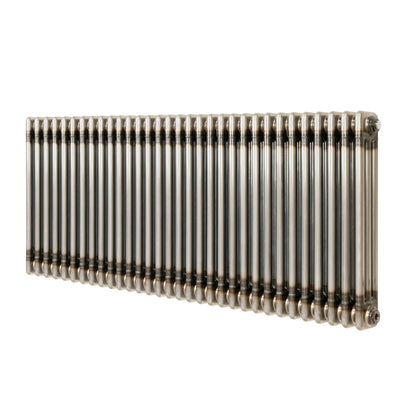 Traditional 3 Column Radiator - 600 x 1460mm - Raw Metal