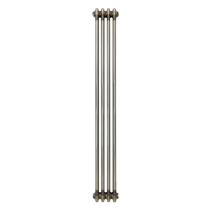 Traditional 3 Column Radiator - 1500 x 200mm - Raw Metal