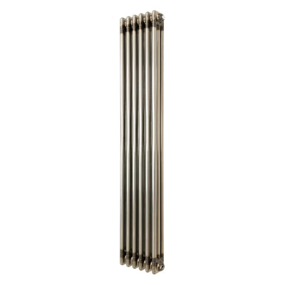 Traditional 3 Column Radiator - 1500 x 290mm - Raw Metal