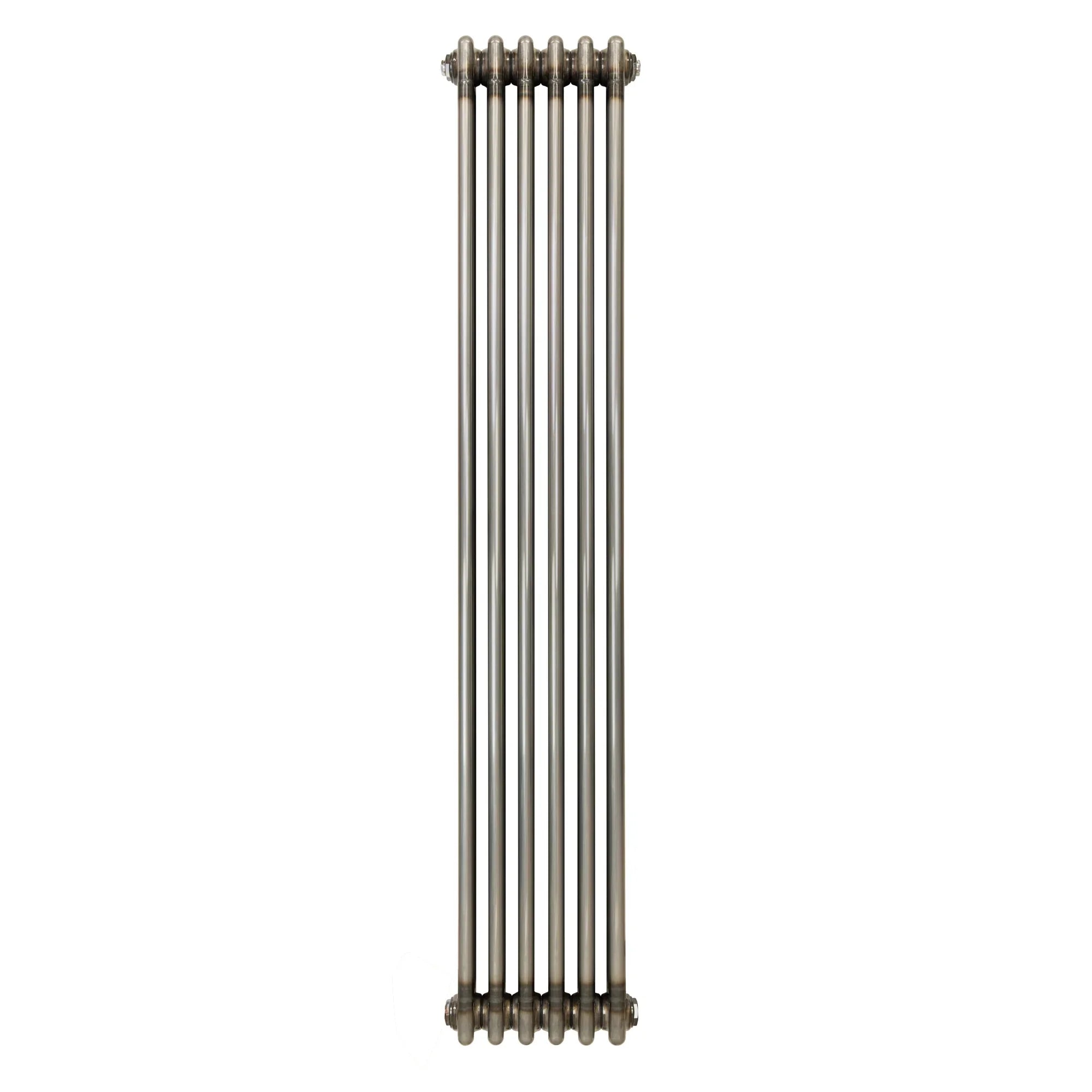 Traditional 3 Column Radiator - 1500 x 290mm - Raw Metal