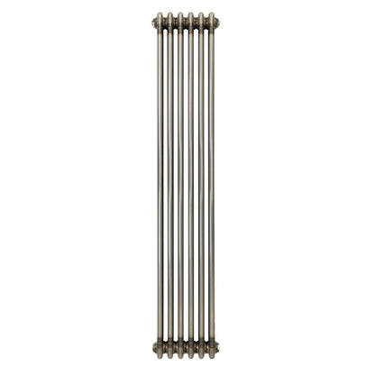 Traditional 3 Column Radiator - 1500 x 290mm - Raw Metal