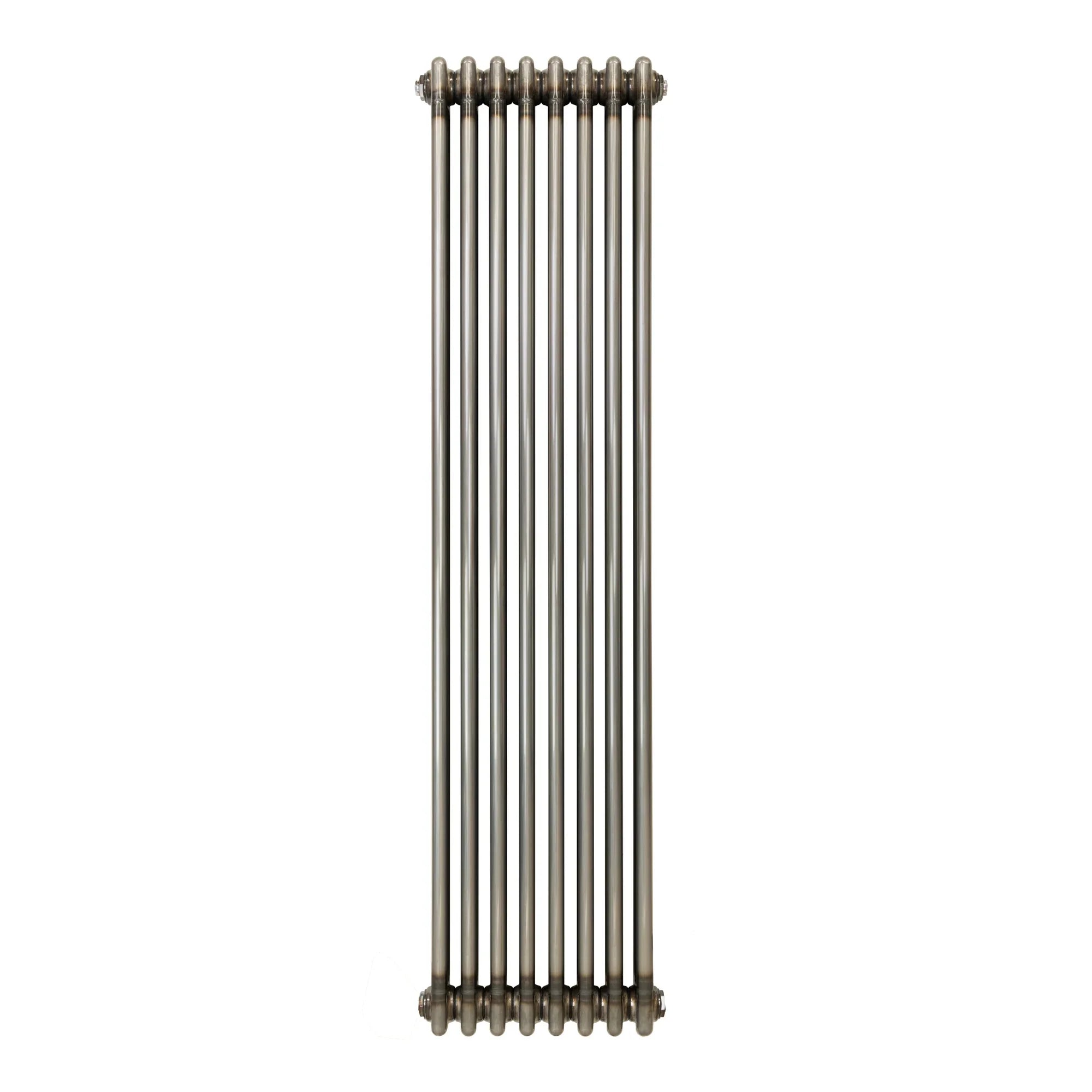 Traditional 3 Column Radiator - 1500 x 380mm - Raw Metal