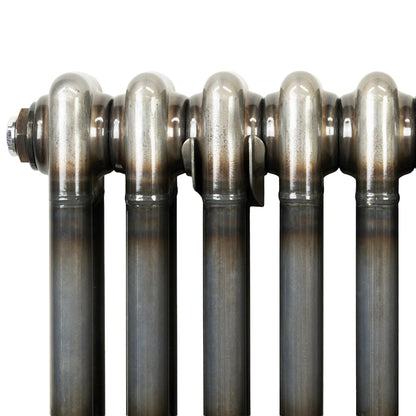 Traditional 3 Column Radiator - 1500 x 380mm - Raw Metal